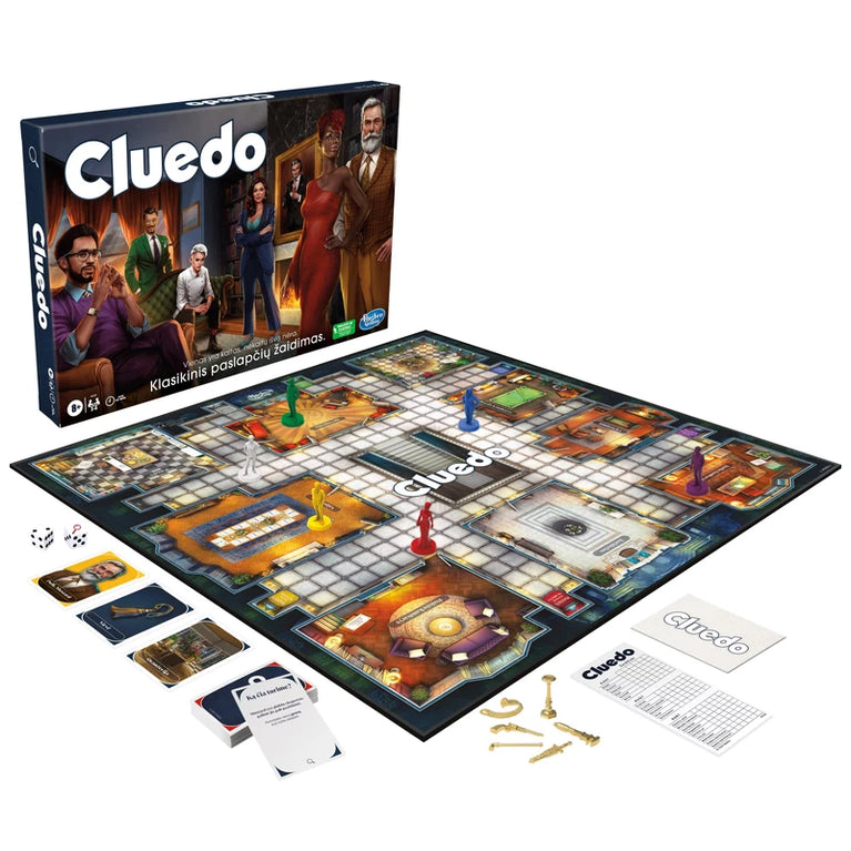 Žaidimas „Cluedo" paslapčių žaidimas Lt