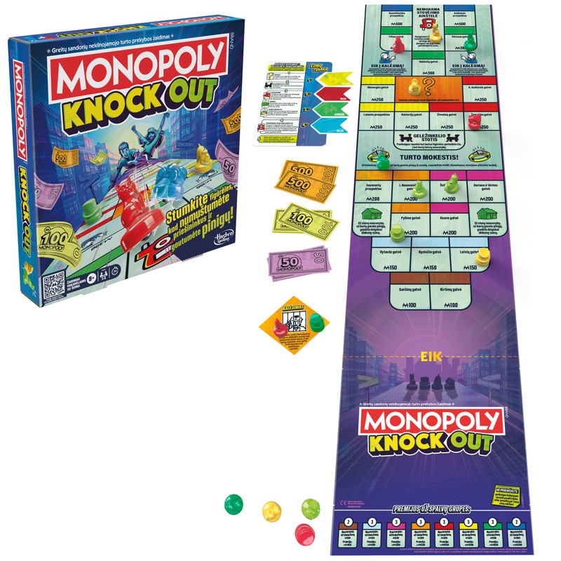 Žaidimas Monopolis „Has Knockout" Lt