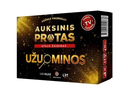 Valinskas A. Auksinis protas. Užuominos