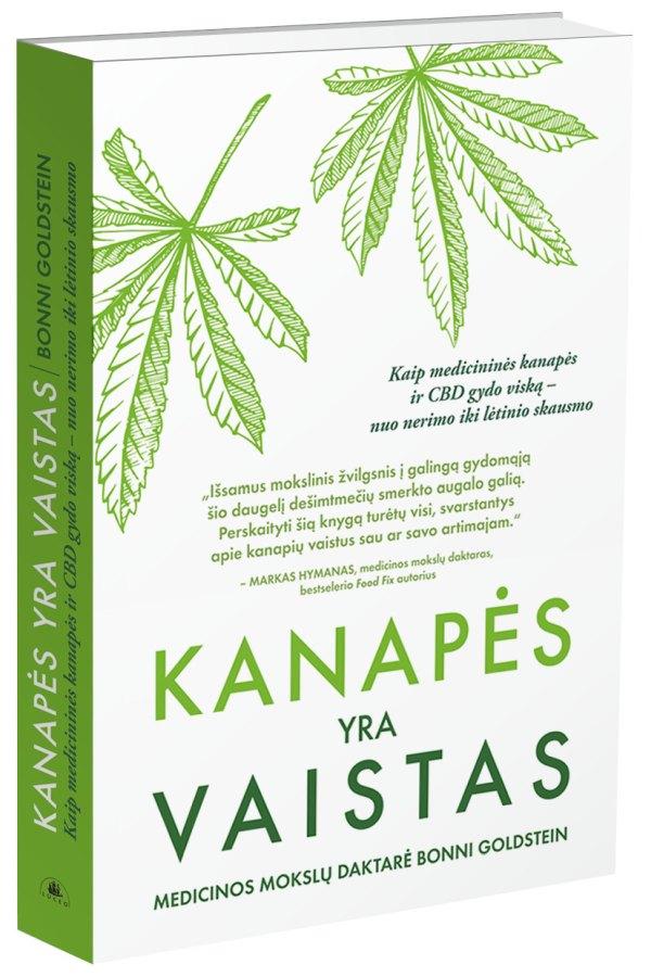 Golstein B. Kanapės yra vaistas. Tai išsamus šaltinis žmonėms, kuriems įprasti vaistai nepadeda (Knygos)