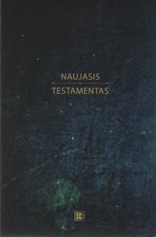 Naujasis Testamentas, kišen. žalsvai melsvas