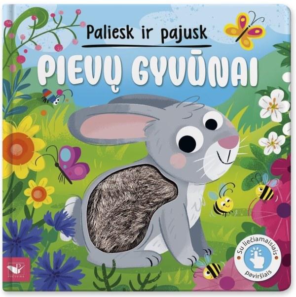 Paliesk ir pajusk.  Pievų gyvūnai . Su liečiamaisiais paviršiais