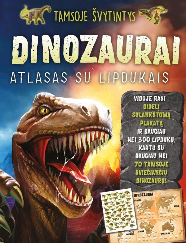 Dinozaurai. Atlasas su lipdukais