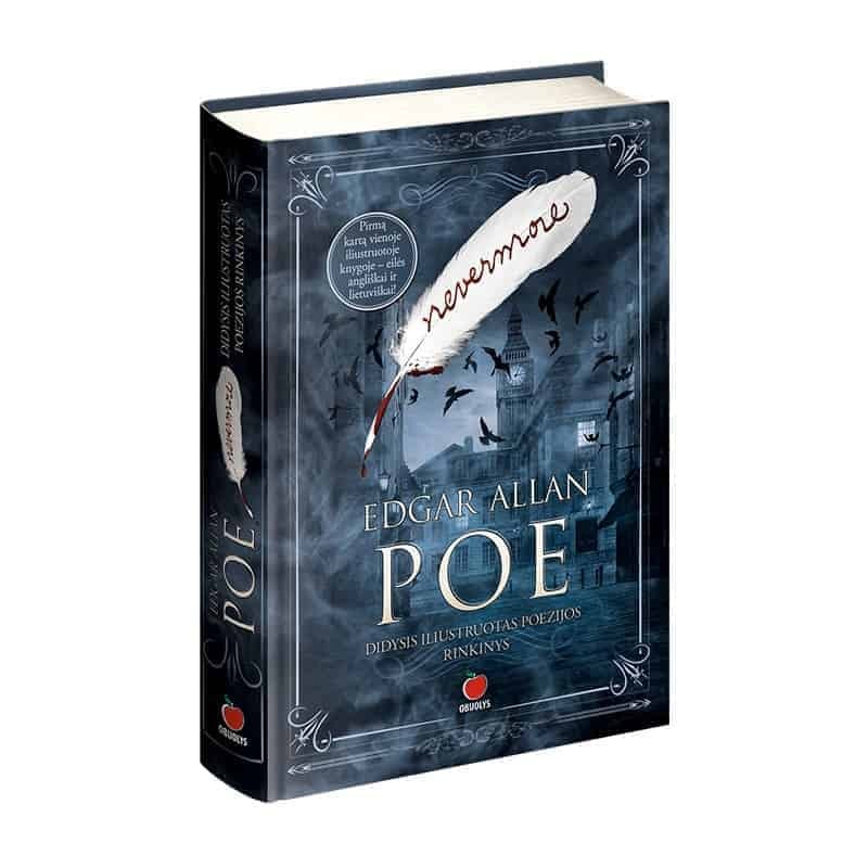 Poe E.A. Nevermore: didysis iliustruotas poezijos rinkinys – anglų ir lietuvių kalbomis