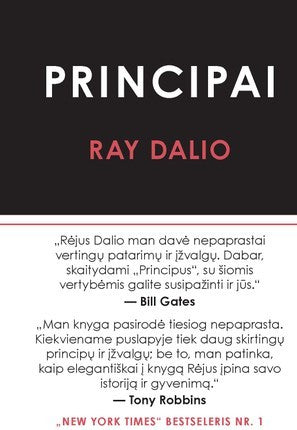 Dalio R. Principai: gyvenimas ir darbas