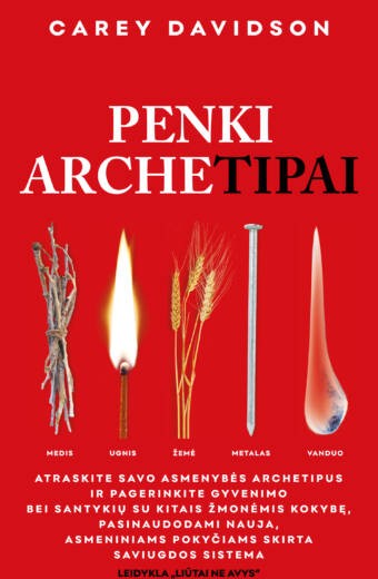 Davidson C. Penki archetipai: atraskite tikrąją prigimtį ir pakeiskite savo gyvenimą bei santykius su kitais žmonėmis