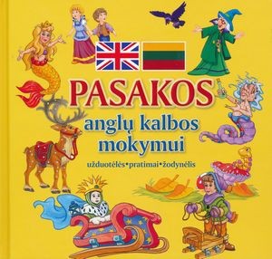 Pasakos anglų kalbos mokymui (geltona)