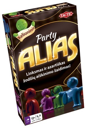 Kelioninis žaidimas „AliasParty “, LT