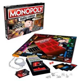 Žaidimas „Monopolis: sukčių leidimas“ (Lietuvių kalba)