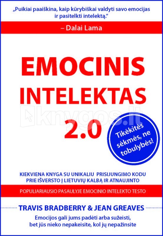 Bradberry T.  Greaves J. Lencioni P. Emocinis intelektas 2.0