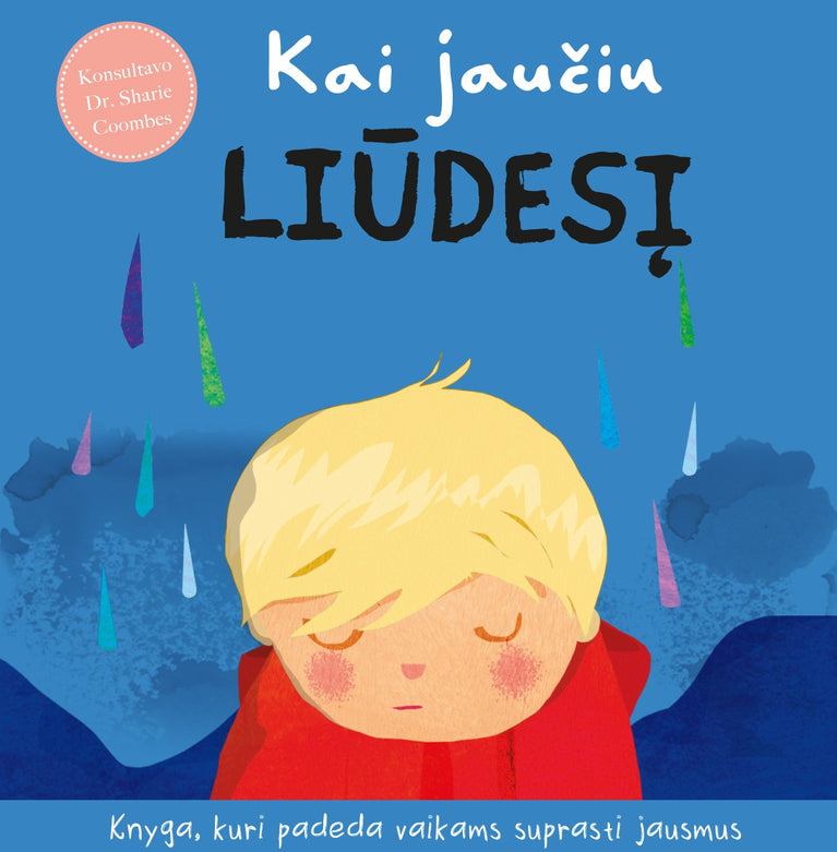 Kartoninė knygelė. Kai jaučiu liūdesį