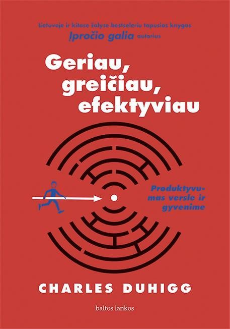 Duhigg Ch. Geriau, greičiau, efektyviau: produktyvumas versle ir gyvenime